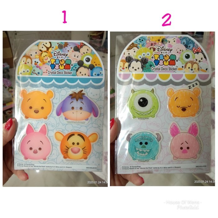 

STICKER CRYSTAL DECO - STICKER POOH - STICKER HP