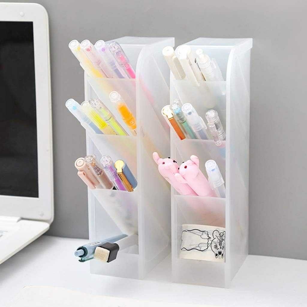

BOJVESH Kotak Organizer Alat Tulis Pen Holder 4 Slot Multifungsi - BJV-4 -RRT