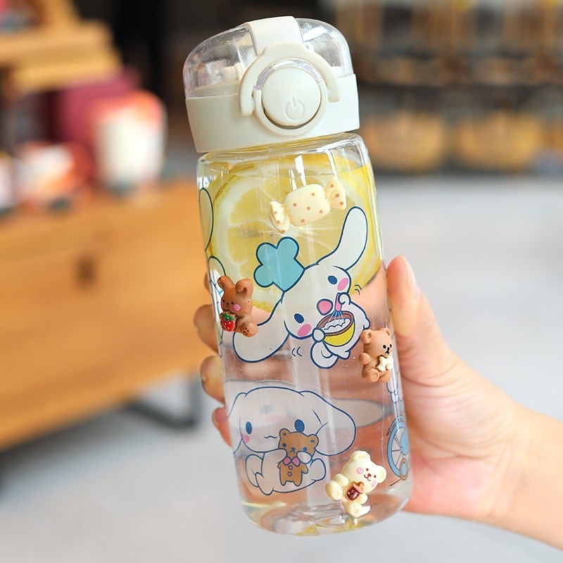 ARO - Botol Minum Sanrio Tumblr 500ml Viral Botol Minum Anak Tumbler Minum Lotso Aesthetic Viral