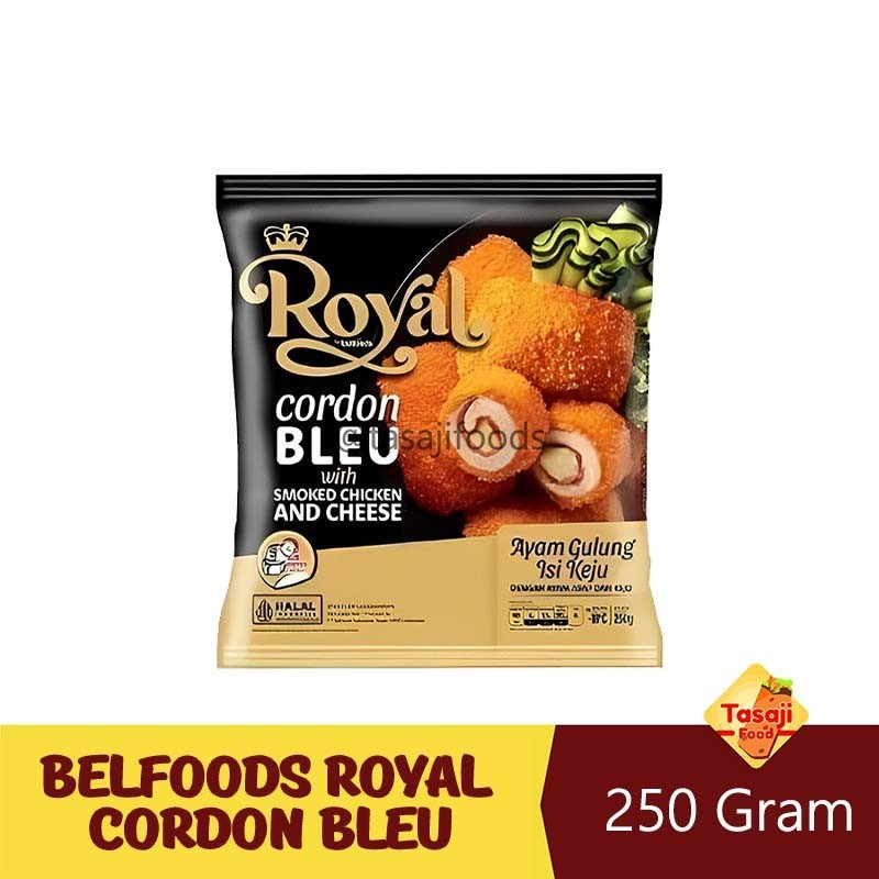 

Belfoods Royal Cordon Bleu 250 gr - Ayam Gulung Isi Keju