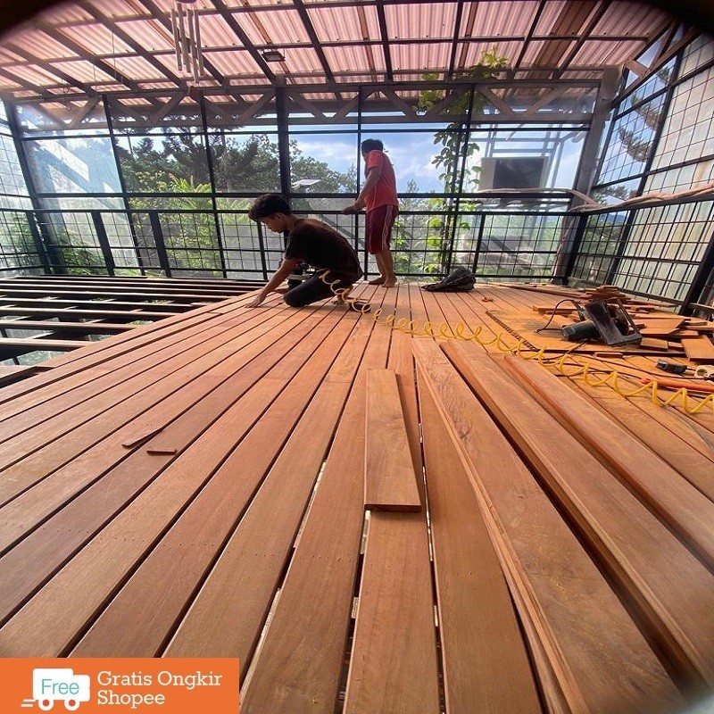 Lantai Kayu Decking Ulin / Kayu Ulin / Parket Ulin