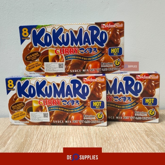 

New Promo-[sukron_86] House Kokumaro Curry Hot 140gr - Bumbu Kari Pedas Instan Jepang Japan