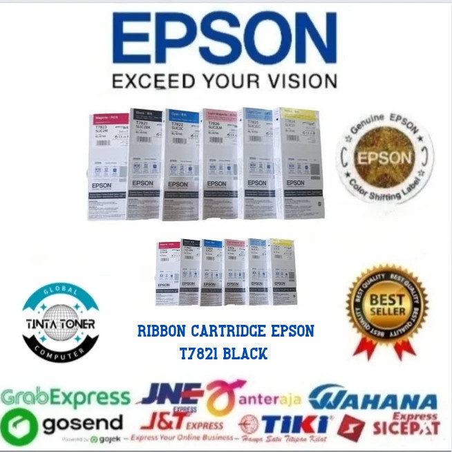 RIBBON CATRIDGE EPSON T7821 T7822 T7823 T7824 T7825 T2526 ORIGINAL
