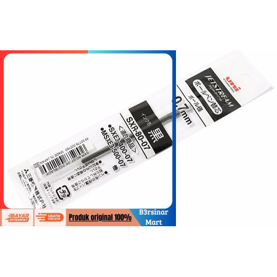 

[[KUALITAS TERBAIK]] Uni SXR8007 Jetstream Ballpoint Multi Pen Refill 0.7 mm Merah COD