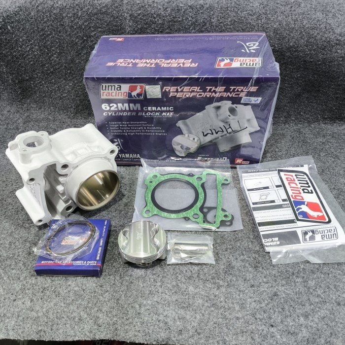 Termurah BLOK SEHER BORE UP 62MM CERAMIC JUPITER MX 150 MX KING VIXION R15