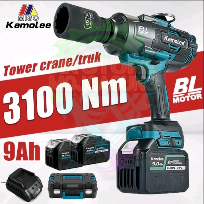Terbaru!!! Kamolee 3100N.m 
 3/4" Impact Wrench