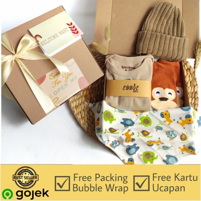 

(NEW) -Hampers Baby Boy Kado Bayi Laki Laki Premium - Set Coksu