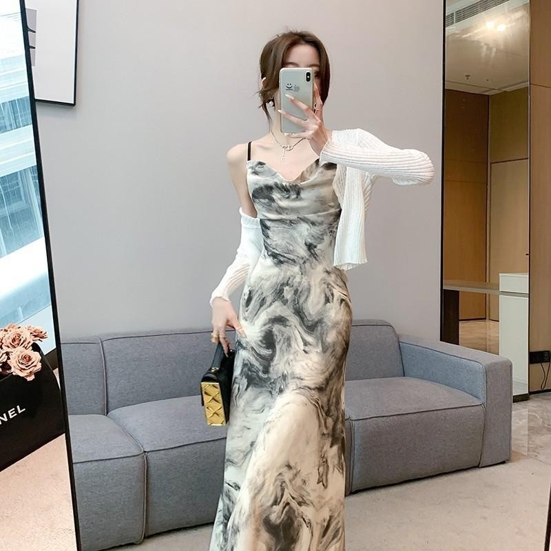 black vintage floral summer dress gray batik long dress sexy dress trendy halter backless dress pant