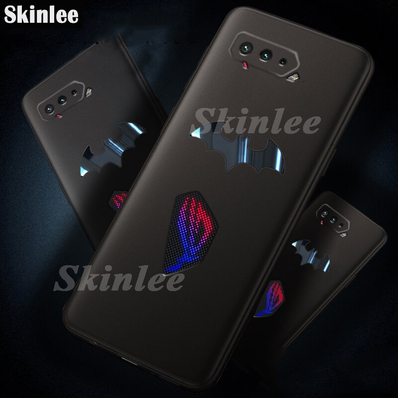 For Asus Rog Game Phone 5 Pro Casing hp Luxury Frosted Matte Back Slim Metal Bat Man Non-slip Protec