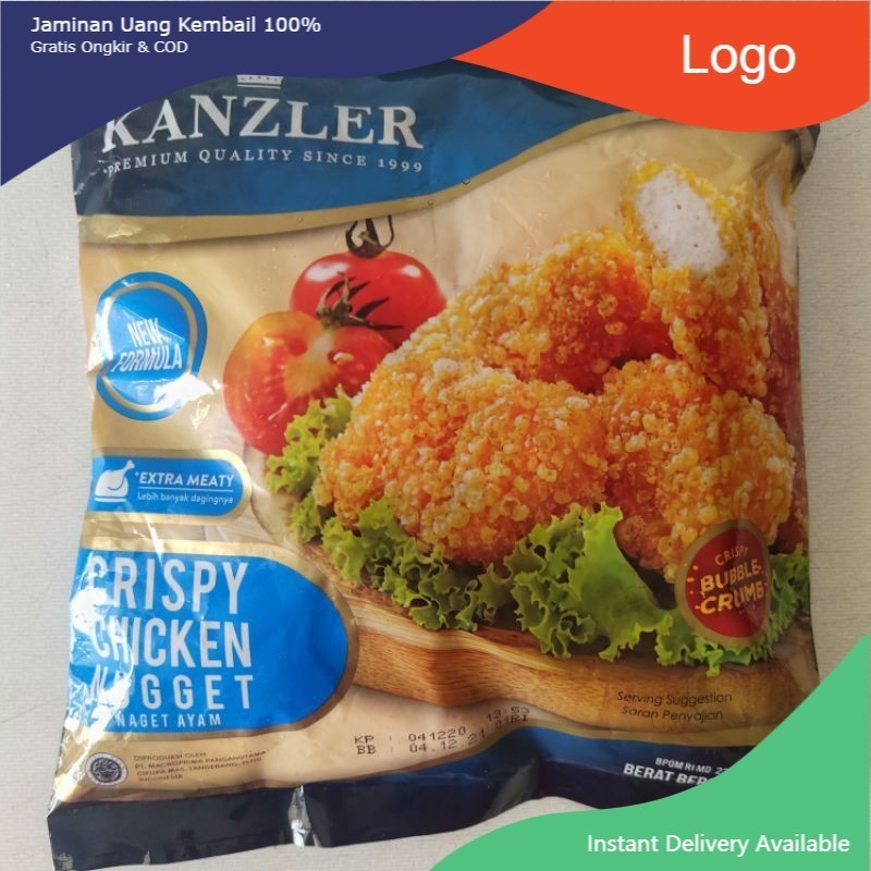 

Kanzler Crispy Chicken Nugget (Crispy Bubble Crumbs)