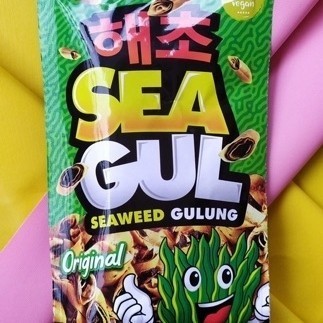 

seagul seawed gulung | snack vegan cemilan rumput laut