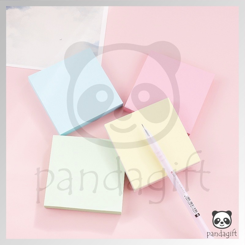 

100 Lembar Color Sticky Note Memo Label Sticker Bookmark Warna-warni Note Pad - GG0376