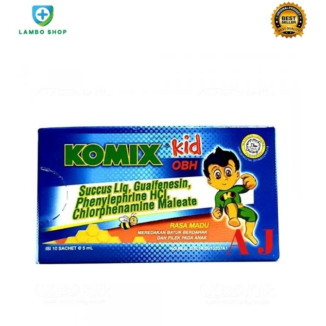Komix Kids Anak Madu / Obat batuk anak