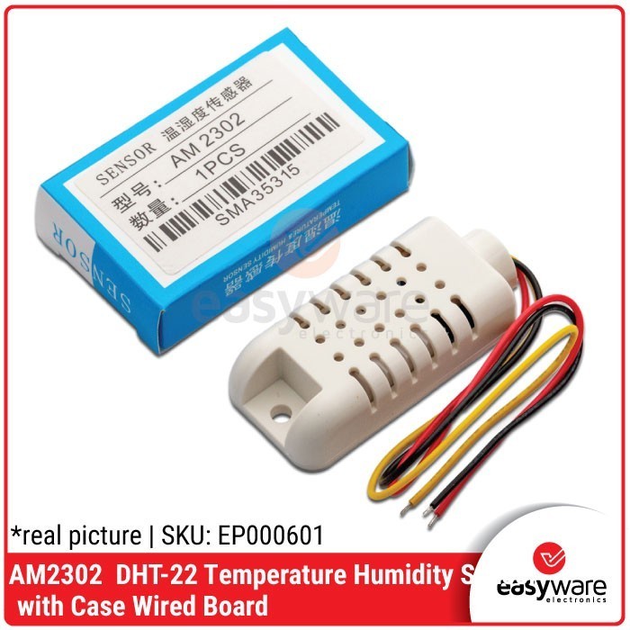 DC99 DHT22 DHT-22 AM2302 Humidity & Temperature With Case Wired Sensor Suhu