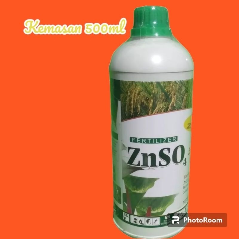 SENYUM TANI Znso4 kemasan 500ml untuk anakan padi