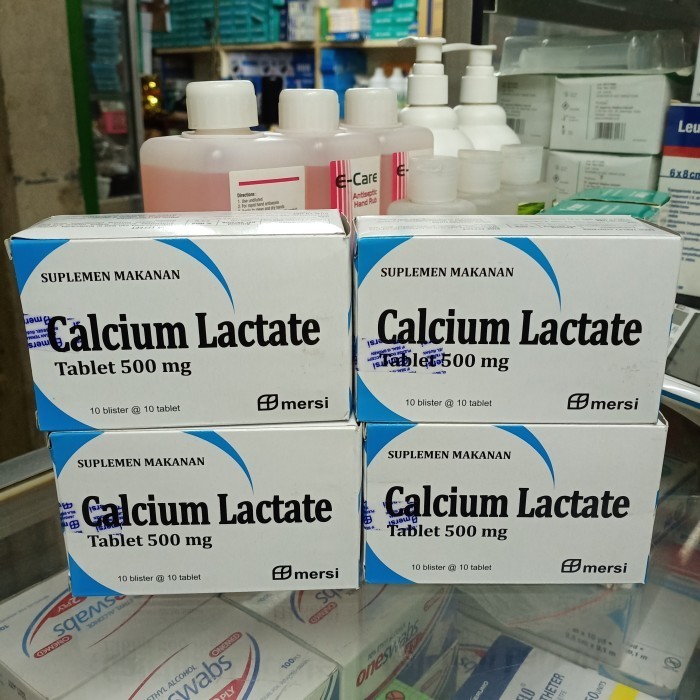 Calcium Lactate.500mg tablet .