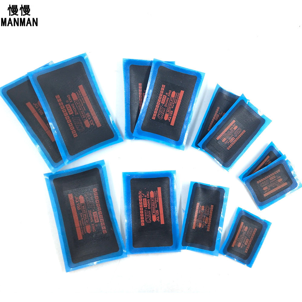 Four Sizes Meridian Tube Cold Patch Film Tire patches for automobiles and trucks Tire repair tools f