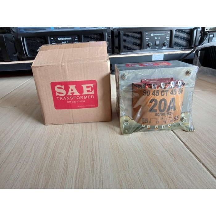 TRAVO TRAFO TRAPO TERAVO TRANSFORMER SAE 20A CT 55 MURNI travo sae 20 amper ct 55v