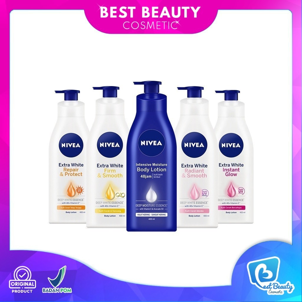 ★ BB ★ NIVEA Body Lotion Extra White SERIES