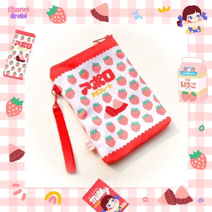 

Koleksi Terbaru-Promo Canvas Zipper Pouch Pattern Series - Meiji Apollo