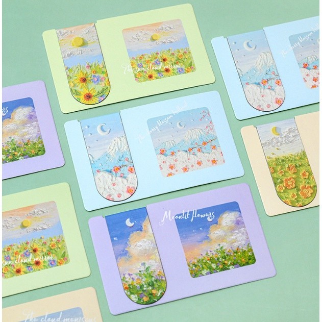 

Pembatas buku flower 3D lucu
