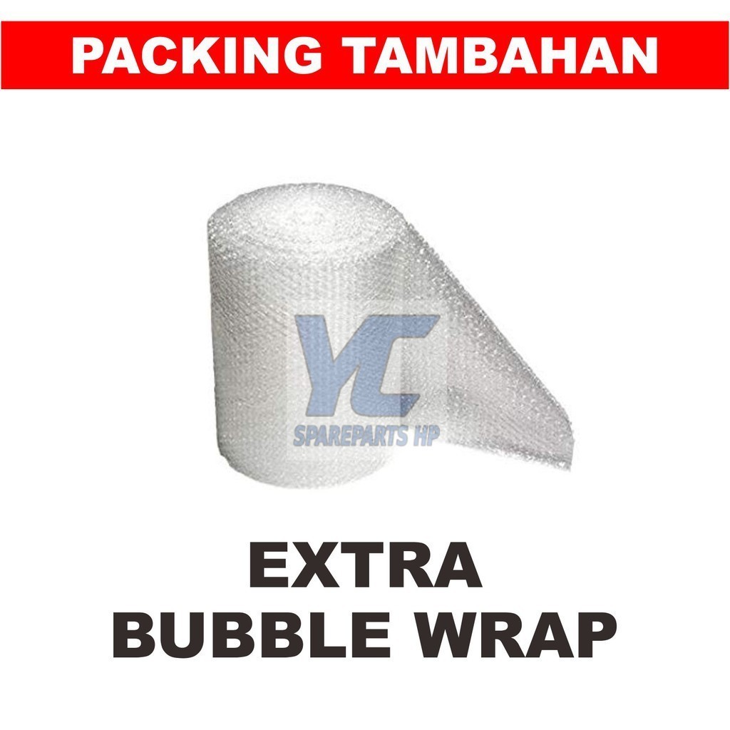 

Extra Bubble Wrap untuk Packing Tambahan Pelindung Supaya Paket Lebih Aman