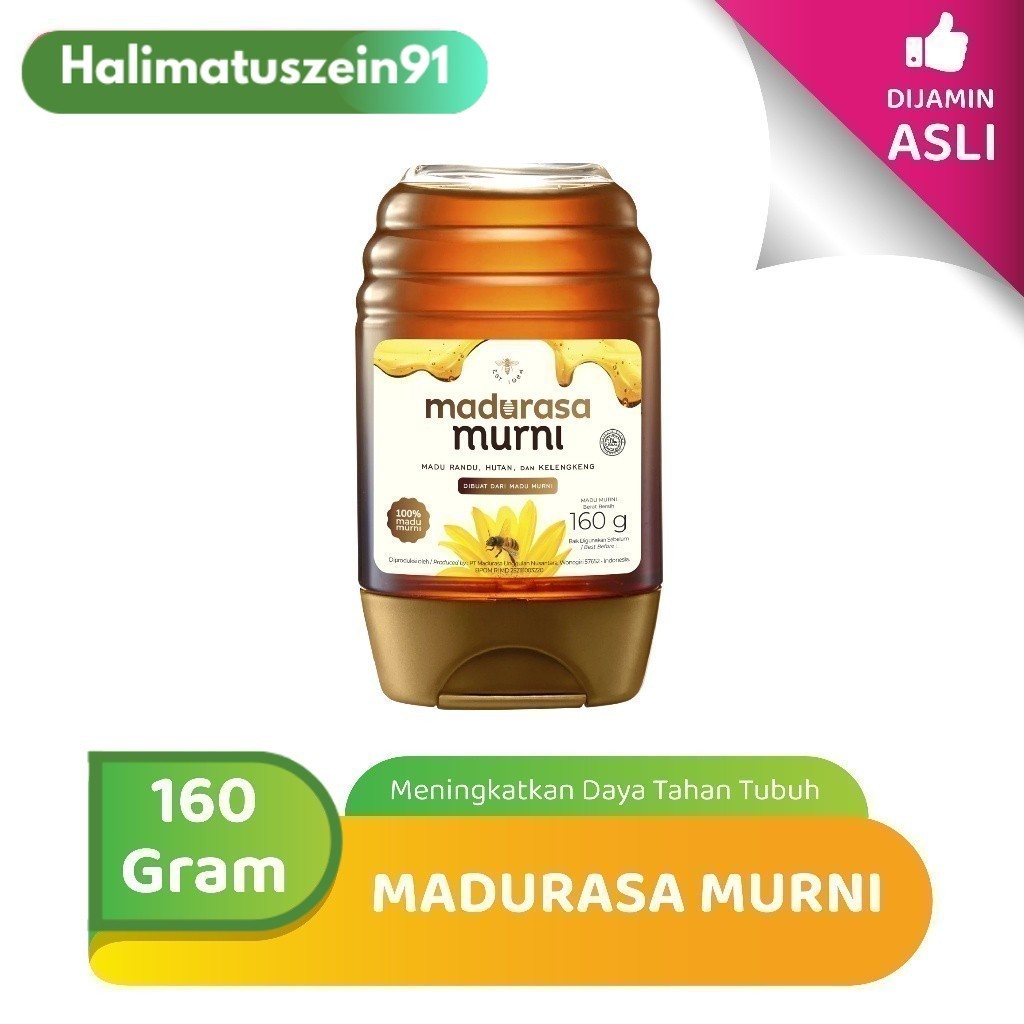

Madurasa Murni Meningkatkan Daya Tahan Tubuh (160 Gram)