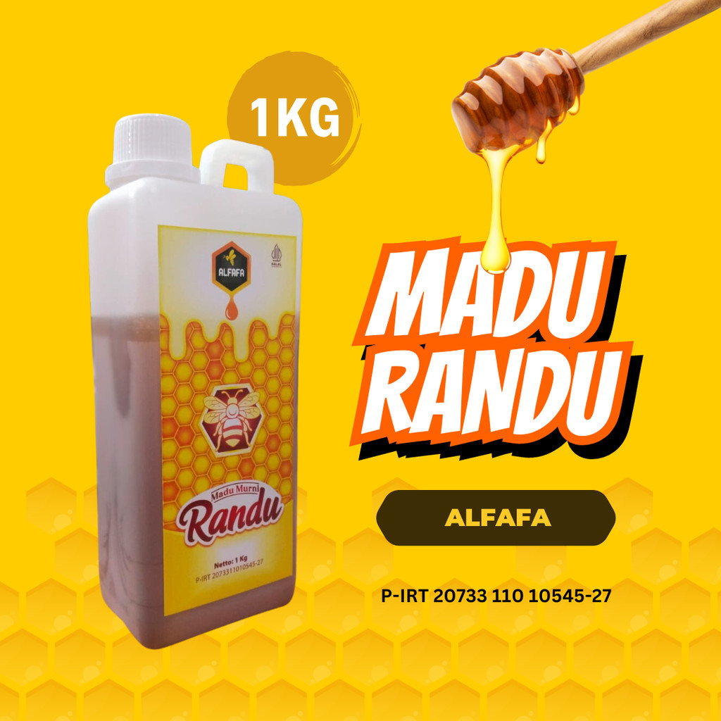 

Madu Randu 1 Kg - Alfafa | Minuman Herbal Alami Kesehatan Tubuh