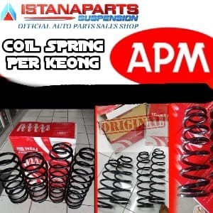 Per Keong Coilspring Merk APM Suzuki Splash Belakang Original Asli