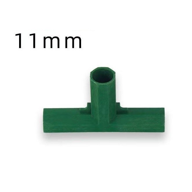 (RLS) Konektor Rangka Rumah Kaca Konektor TEE  Ajir 11mm Green house