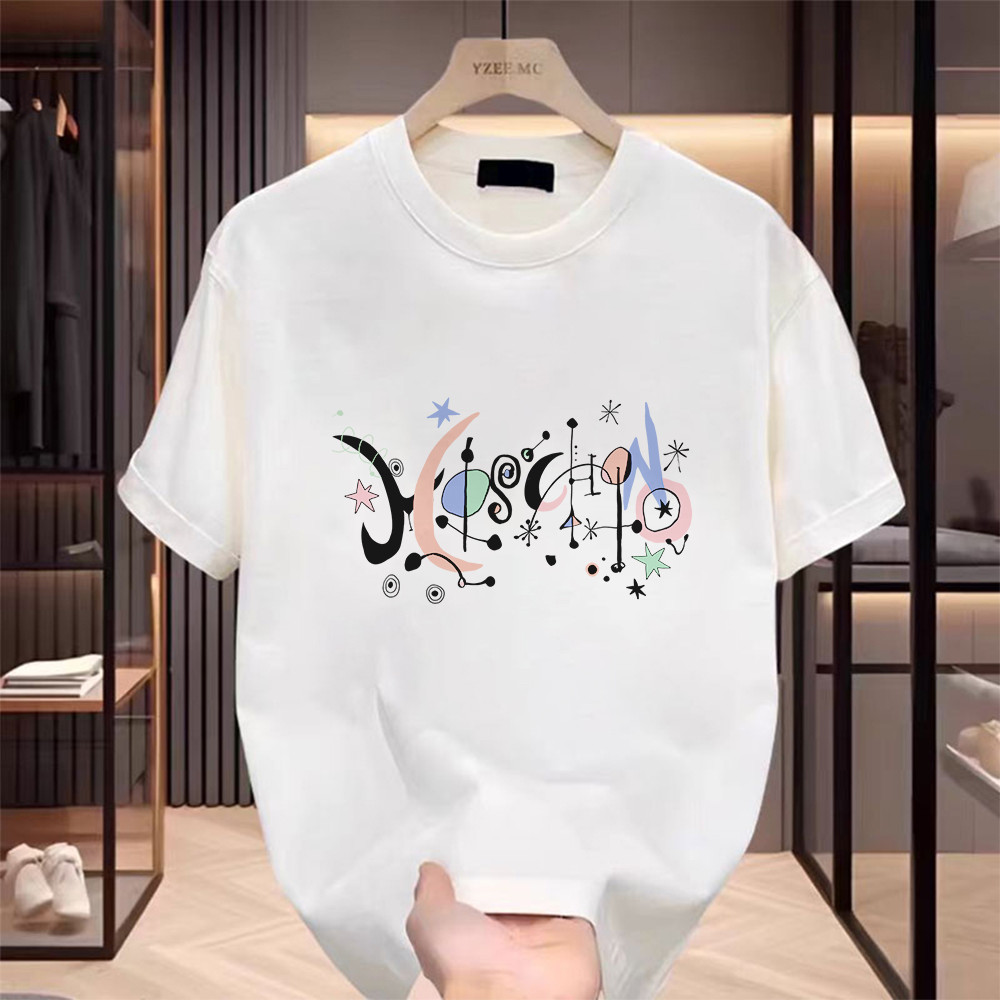 INXX Merek trendi T-shirt Oversize “moschino” Kaos Pria Distro Original 100% Premium QQ1184