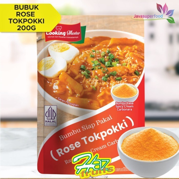 

Bubuk Tokpokki | Rose Tteokbokki Spicy Cream Carbonara Tteokboki 200 Gr