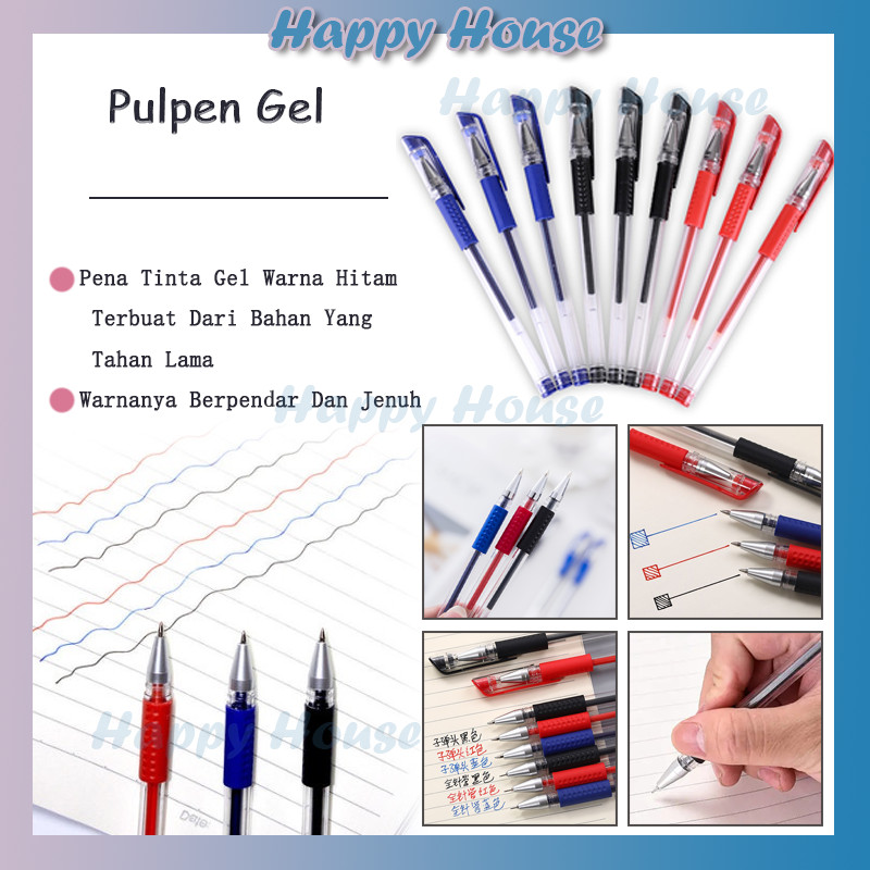 

Alat Tulis Pena Gel Standard Pulpen Alat Tulis Pena Gel 0.5 mm