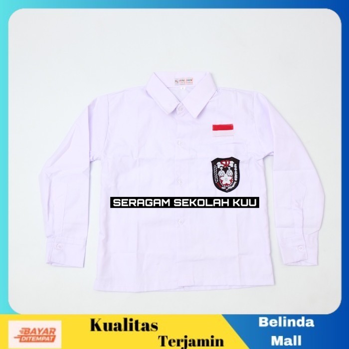

⭐COD⭐ Seragam Sekolah SD Kemeja Putih Lengan Panjang 7 TERLARIS