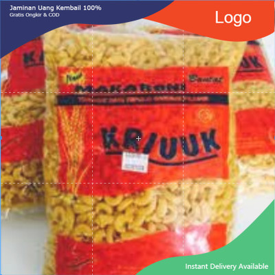 

MAKARONI BANTET KRIUUK MAKRONI BANTET KRIUK 1 KG MAKANAN RINGAN - kriuk
