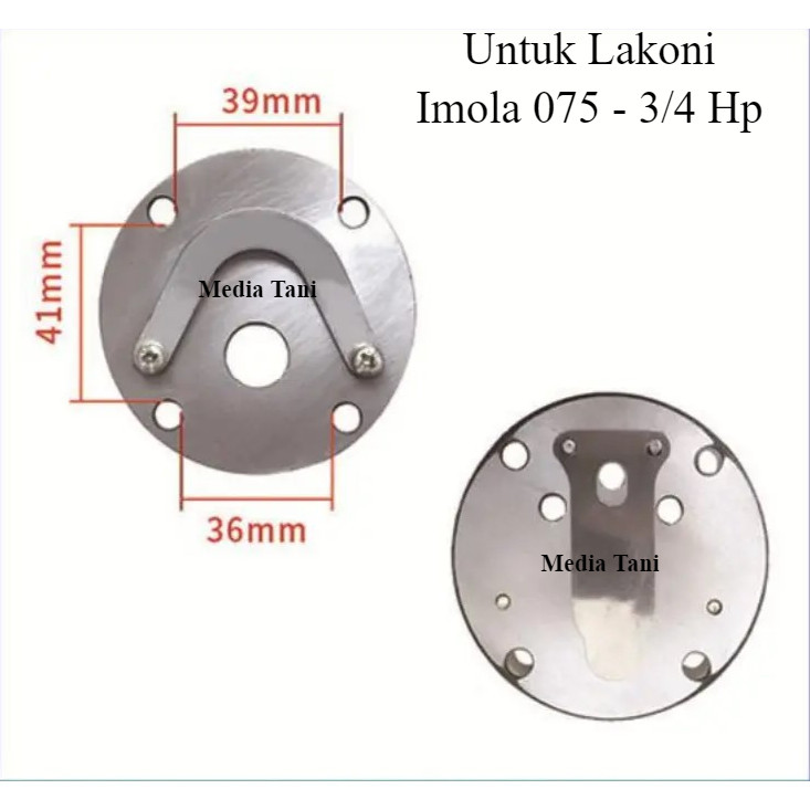 Klep Valve Assy Kompresor Portable Lakoni Imola Ukuran 075 - 3/4 Hp