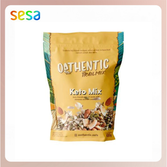 

OATHENTIC Trailmix Keto 100gr - Vegan-Friendly