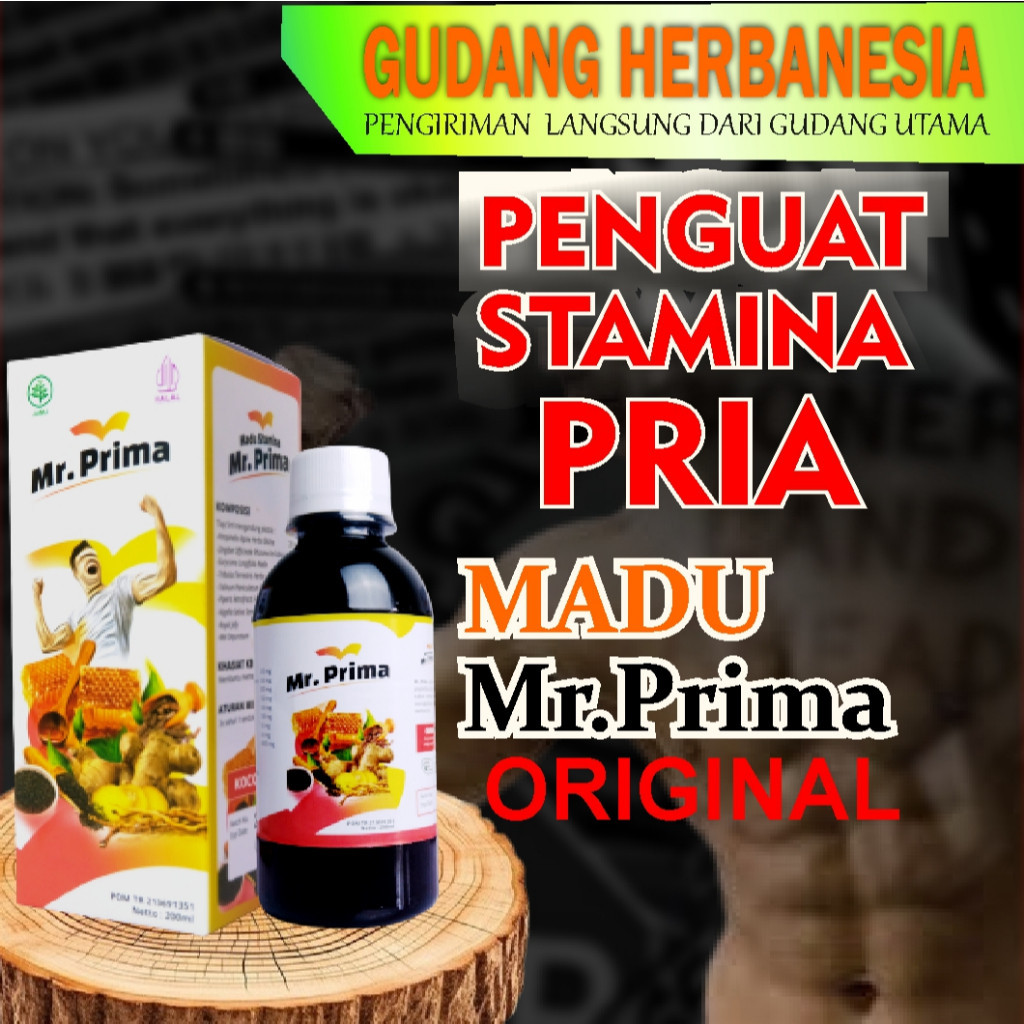 [PRIVASI AMAN] Original Mr Prima Madu dan Kesehatan Pisang Raja
