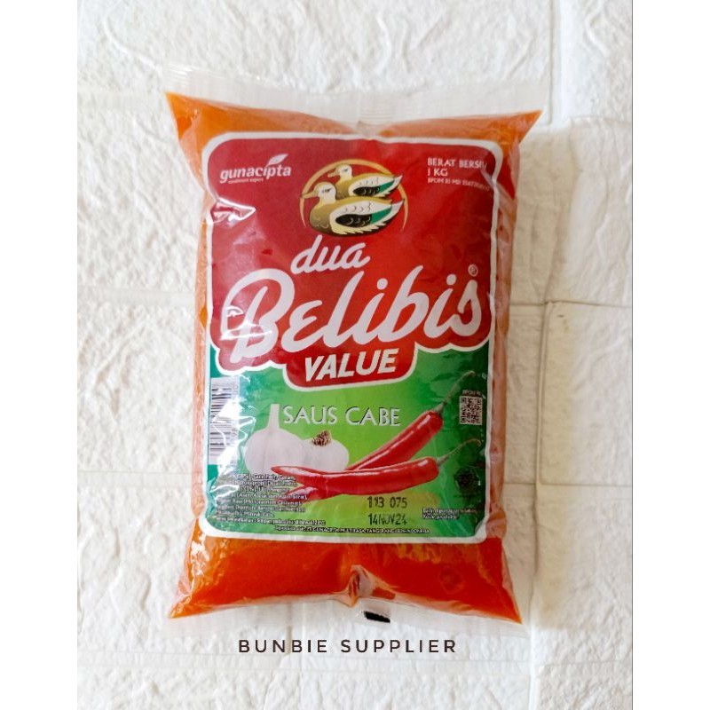 

Dua Belibis Value Saos Cabe 1 Kg Saus Belibis Bantal 1 Kg I DIJAMINMORIGINAL