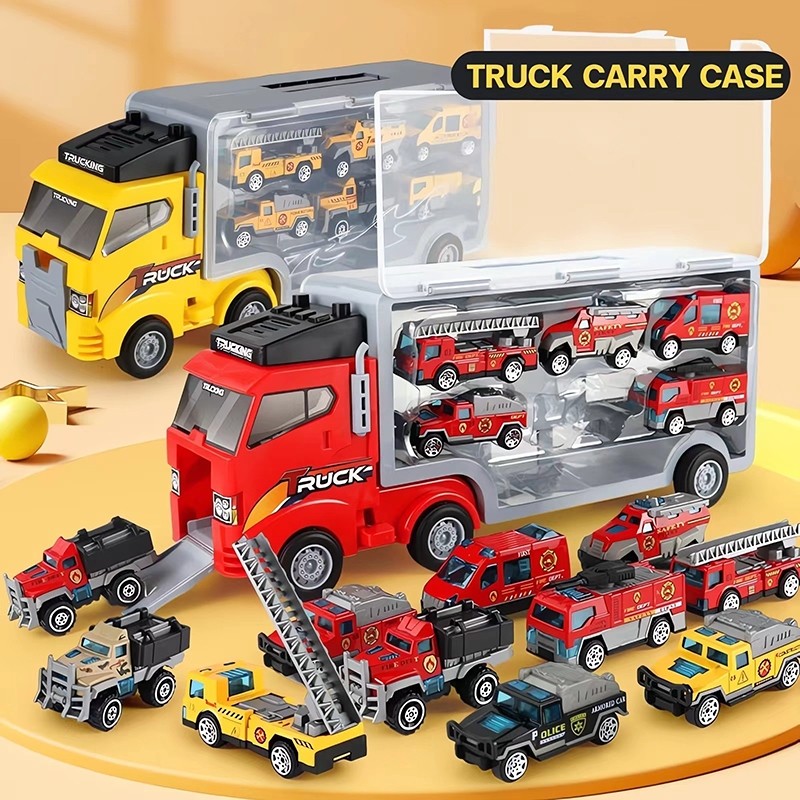 Alloy mobil box mainan mobil mobilan mainan truk mainan mobil container Mainan anak