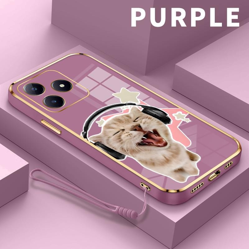 Casing For Realme C63 C2 2019 2020 C1 2018 C11 2020 C11 2021 C12 C15 C17 C20 C20A C21 C21Y C25 C25s 