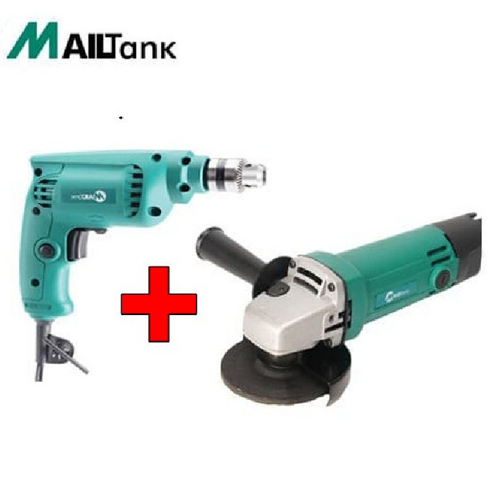 YM99 Paket Mesin Gerinda Tangan dan Mesin Bor Tangan 10 Mailtank SH05 SH30