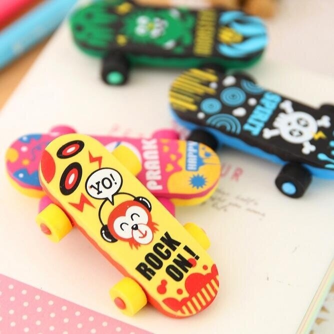 

Penghapus Pensil Skateboard Lucu