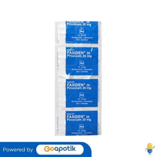 Faxiden 20 Mg Strip 10 Kaplet