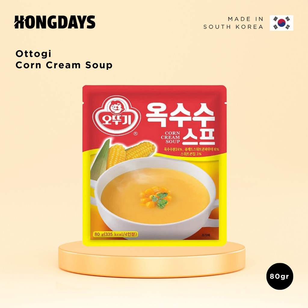 

Ottogi Corn Cream Soup 80g - Sup Krim Jagung Instan - HONGDAYS