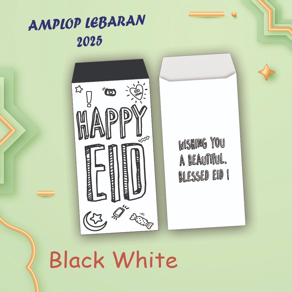 

Amplop Lebaran Amplop Angpao idul fitri eid mubarak ramadan besar 10 pcs