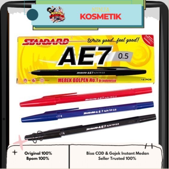

Pulpen Standard AE7 0,5 isi 12pcs