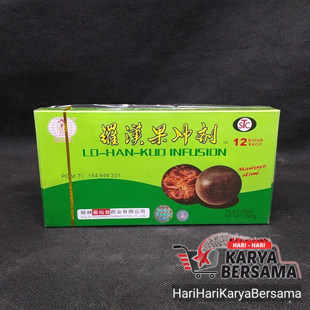 

MINUMAN HERBAL LO HAN KUO LO-HAN-KUO INFUSION BOX 12'S X 14GR