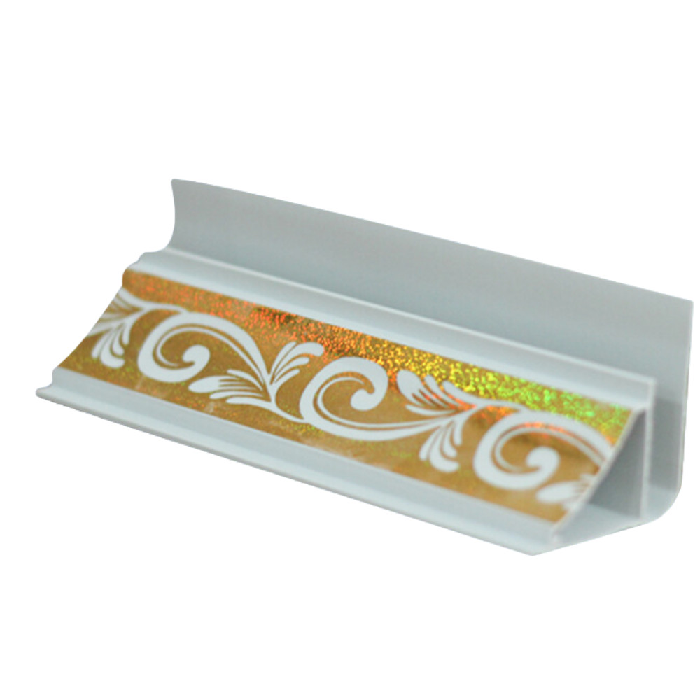 List Plafon PVC TIKADA LP01 Motif Kangkung Emas | 4 meter