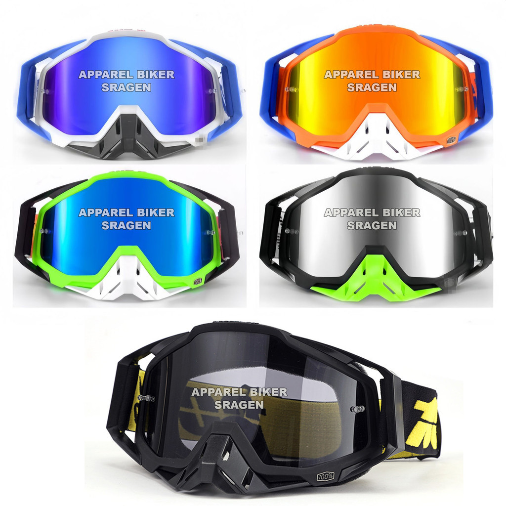 kacamata helm tril goggless helm cross trail adventure trabas motocross helm crf klx yamaha